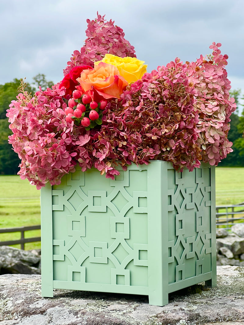 fretwork planter 