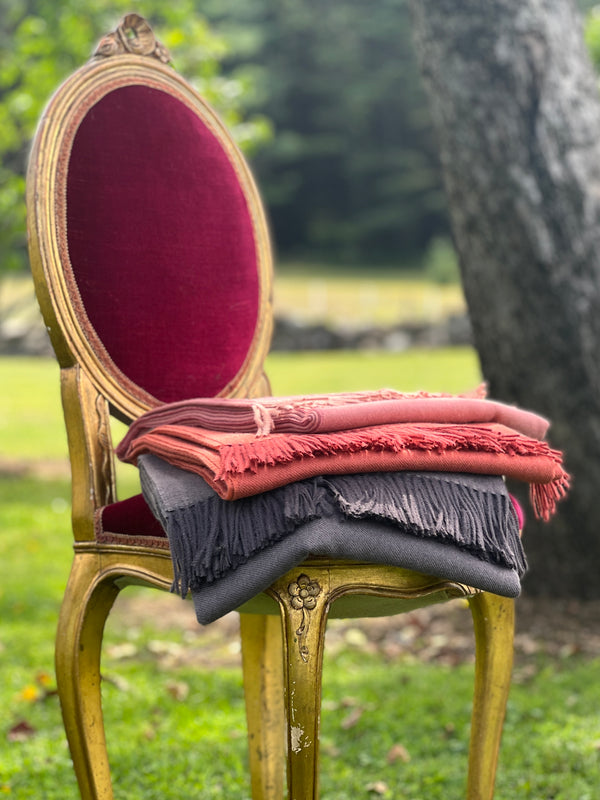 Baby Alpaca Throw in Espresso Brown