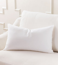 Premium Large Lumbar Down Feather Pillow Insert