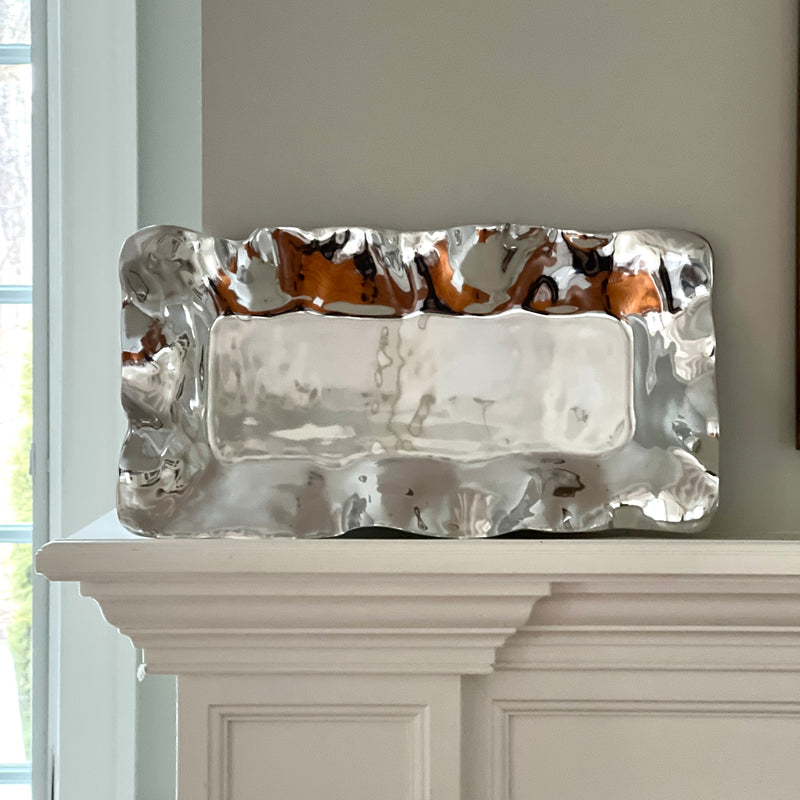 Metal Oven to Table Serving Tray by Beatriz Ball